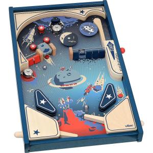 Pinball de madera El espacio