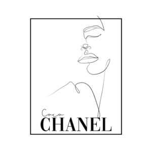 Pintura Chanel Deco 40 X 50