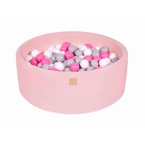Piscina rosa empolvado bolas grises, blancas y rosas Al. 30…
