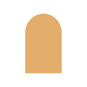 Pizarra adhesiva magnética arco caléndula 60x98cm