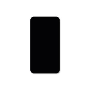 Pizarra adhesiva magnética rectangular negro 60x116cm