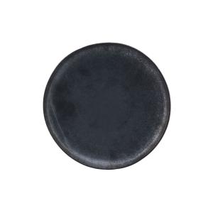 Placa de cerámica negra