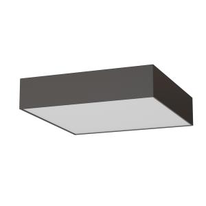 Plafon cuadrado para exterior gris antracita 12cm
