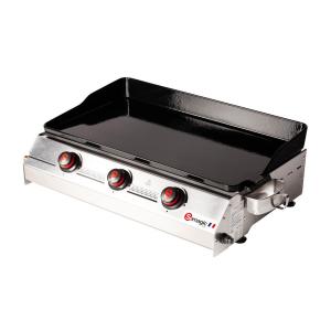 Plancha de gas premium, 3 quemadores