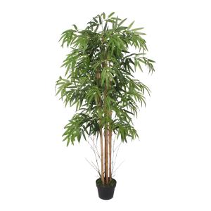 Planta artificial de bambú en maceta, h 150 cm