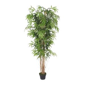 Planta artificial de bambú en maceta, h 180 cm