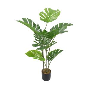 Planta artificial de monstera en maceta, h 90 cm