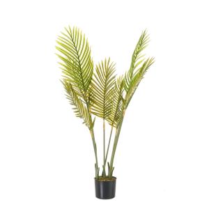 Planta artificial de palmera con maceta verde de plástico P…