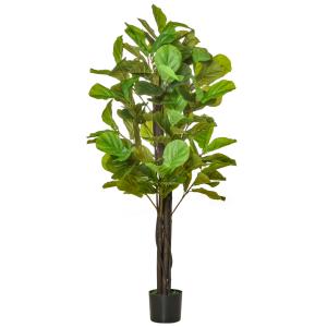 Planta artificial verde 17 x 17 x 155 cm