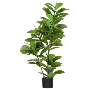 Planta ficus artificial color verde 15 x 15 x 110 cm