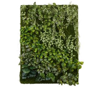 Plantas artificiales para decorar la pared 100x136 cm
