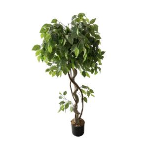 Plante artificielle ficus en pot, h 120 cm