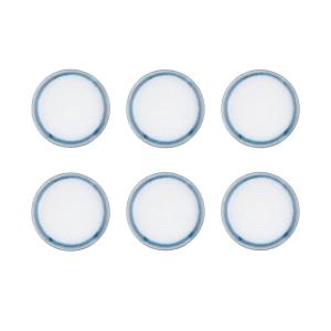 Plato cosmos ø21,5cm - 6 piezas - azur
