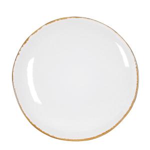 Plato de cena Tabo Blanco  H3xB26.5xL26.5cm