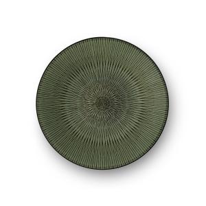 Plato de postre 20.5 cm (Juego de 6) Gres Verde