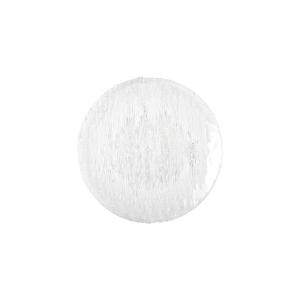 Plato de postre transparente 21cm - lote de 6