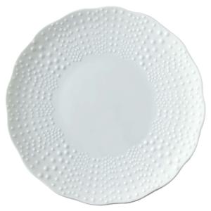 Plato de presentación (x3) porcelana de limoges blanco