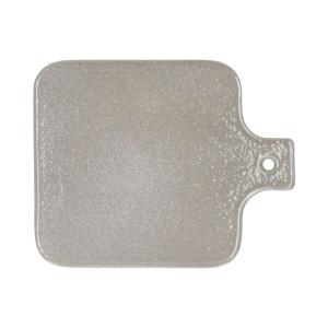 Plato de servir de gres beige