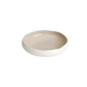 Plato de sopa 20 cm (Juego de 6) Gres natural Lino