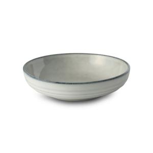 Plato de sopa (x6) gres gris claro
