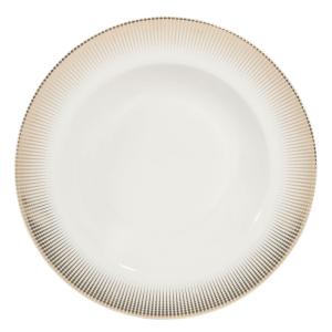 Plato hondo de porcelana