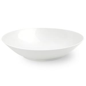 Plato hondo redondo de 31 cm Porcelana Blanco