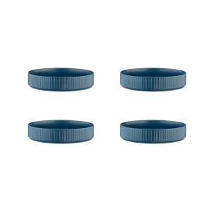 Plato hondo scandi ø21,5cm - 4 piezas - marino