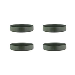 Plato hondo scandi ø21,5cm - 4 piezas - oliva