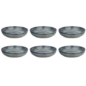Plato hondo zen ø22,5cm - 6 piezas - natural