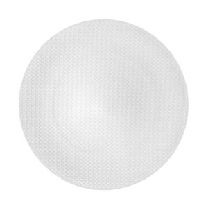 Plato llano 26 cm (juego de 6) gres blanco