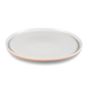 Plato llano 27 cm (juego de 6) gres multicolor