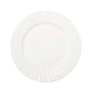 Plato llano blanco Lilia 26.5x26.5x2.3cm - lote de 6
