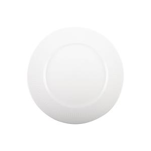 Plato llano blanco princesa
