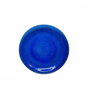 Plato llano constelación azul 28x28x2.5cm