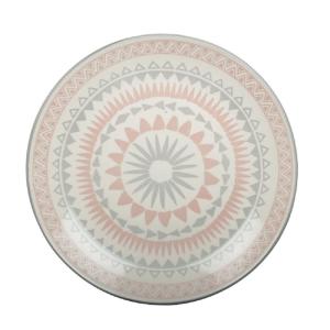 Plato llano rosa - coachella