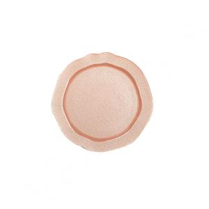 Plato llano salmón - lote de 6