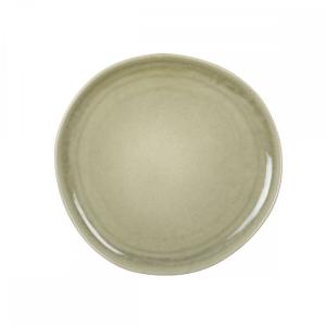 Plato llano verde 27.2cm