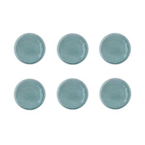 Plato magma ø20cm - 6 piezas - cobalto