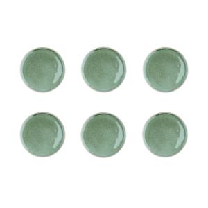 Plato magma ø20cm - 6 piezas - menta