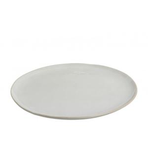 Plato noa cerámica blanco 34 cm
