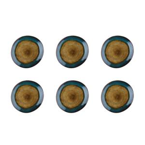 Plato Ø20,5cm - 6 Piezas - Tierra y mar