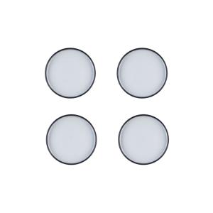 Plato Ø21,5cm - 4 piezas -  Ónix