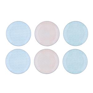 Plato Ø26cm - 6 Piezas - Pastel
