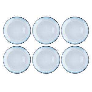 Plato Ø27cm - 6 Piezas - Mar