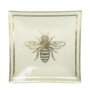 Plato plano abeja 26.5cm