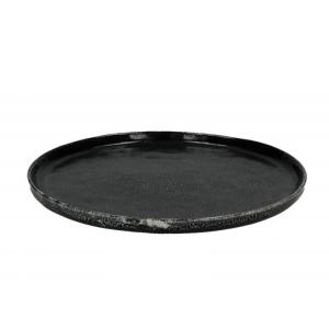 Plato postre de gres vidriado D20