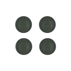 Plato scandi ø21,5cm - 4 piezas - oliva
