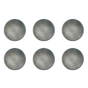 Plato zen ø22cm - 6 piezas - natural