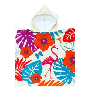 Poncho de baño de microfibralindy" 60x120cm 250 g/m² crudo"…