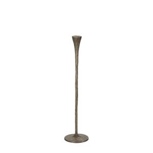 Portavelas de aluminio dorado H52.5